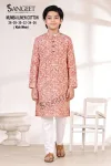 Sangeet Rayon Classic Rayon Kids Long Kurta Full Sleeves